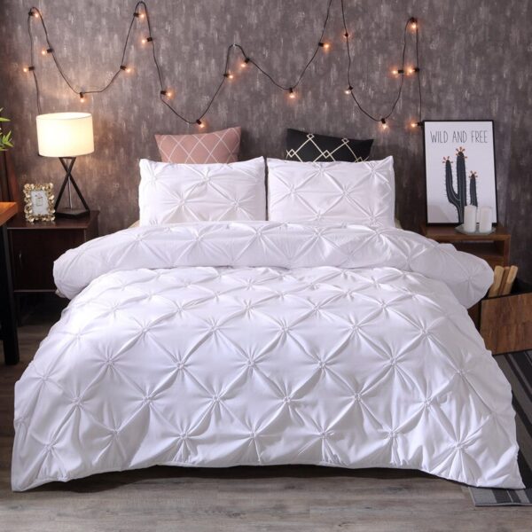 Duvet Cover Sets Bedding Set Luxury bedspreads Bed Set black White King double bed comforters No Sheet